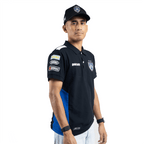 V3 Polo Shirt (Black/Royal Blue)