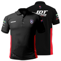V3 Polo Shirt (Black/Red)
