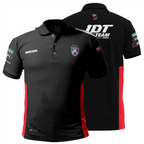 V3 Polo Shirt (Black/Red)