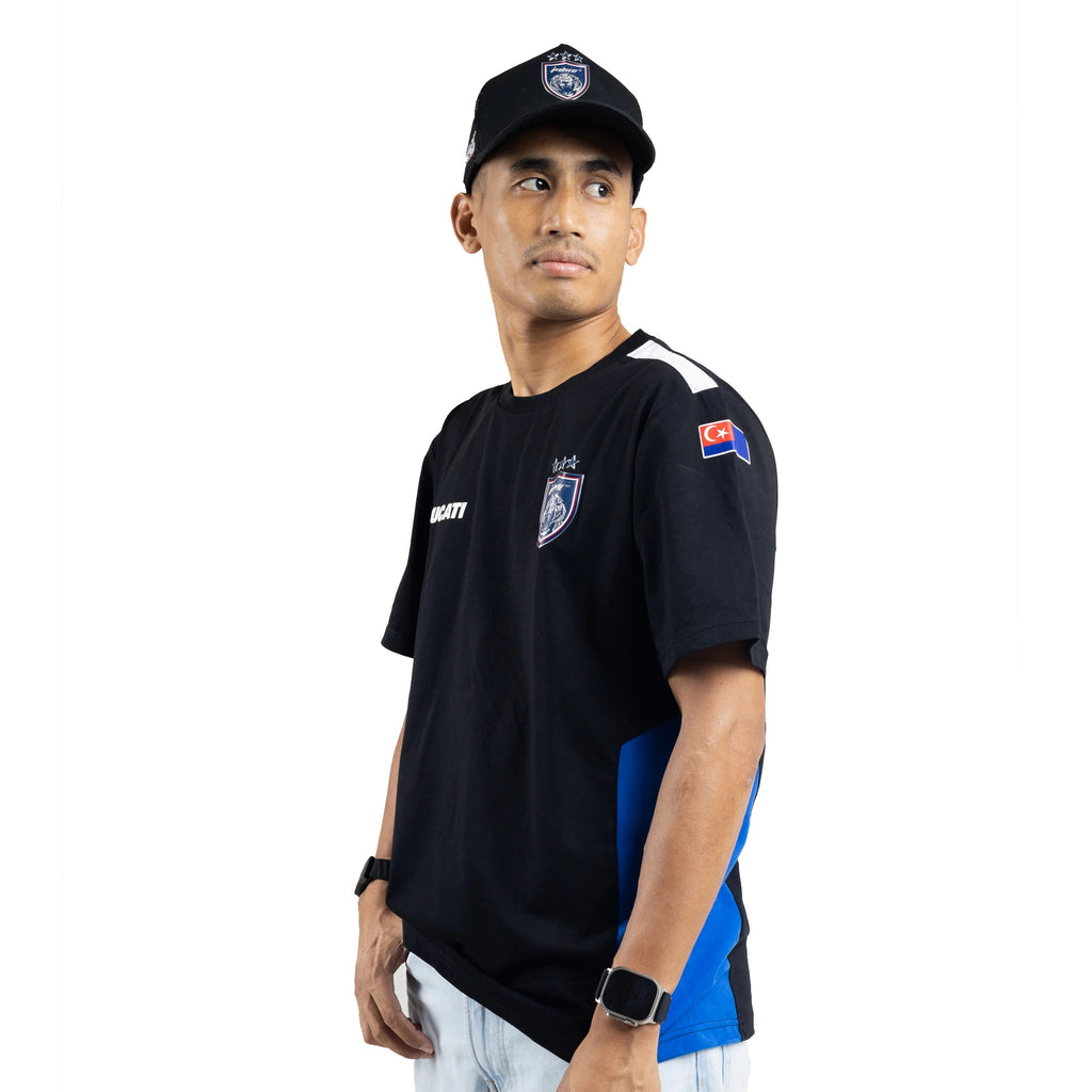 V3 Crew Neck (Black/Royal Blue)