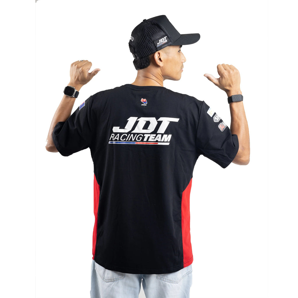 V3 Crew Neck (Black/Red)