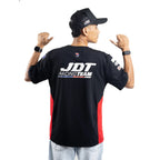 V3 Crew Neck (Black/Red)