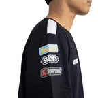 V3 Crew Neck (Black/Royal Blue)