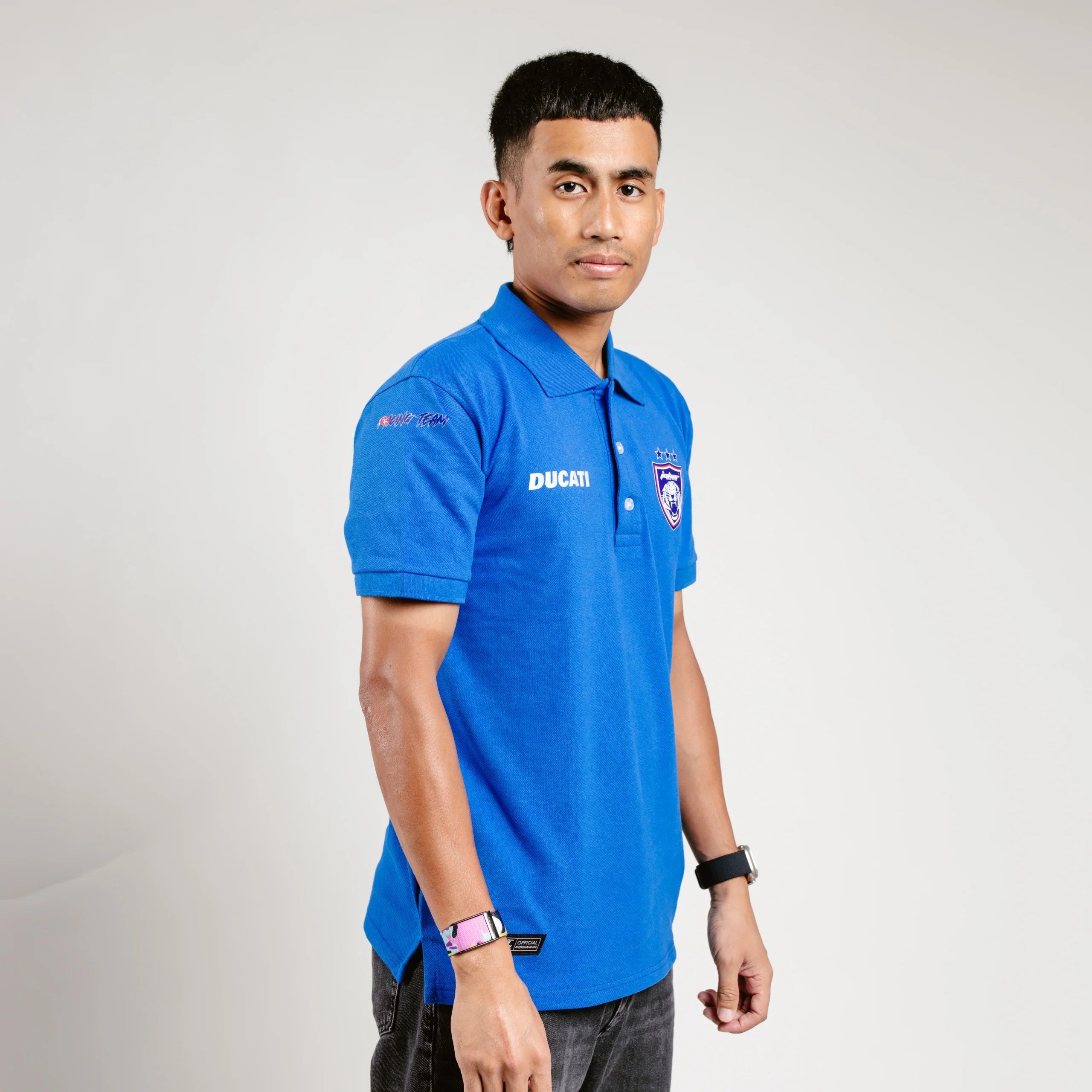 V1 Polo Shirt (Blue)